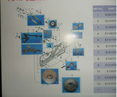 40081810 Rewind Spring SMT Feeder Parts Untuk JUKI 8mm Feeder Spring