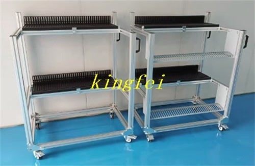FUJI XP Feeder Storage SMT pemasangan mesin bahan rak troli Bahan penyimpanan rak FEEDER STORAGE