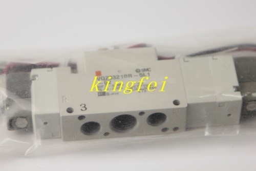 FUJI H63467 VQZ3321BR-5L1-02 NXT Solenoid Valve Kawat Ganda Katup Solenoid Lima Arah