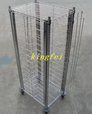 Anti-statik Palet Truck SMT Turnover Vehicle Teknik Sistem Anti-statis