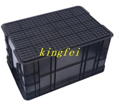 EU Logistics Container Anti-statik Turnover Box Teknik Sistem Anti-statik
