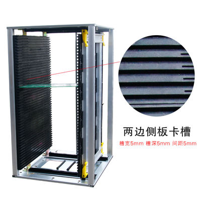 Beli 8kg SMT Suku Cadang PCB Loader Majalah dan Unloader PCB Holder Rack 460mm x 400mm x 563mm pembuatan online